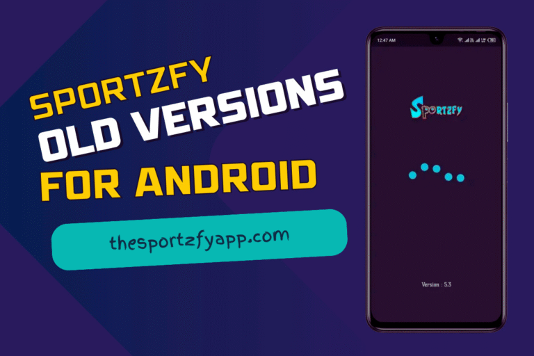 Sportzfy-Old-Versions